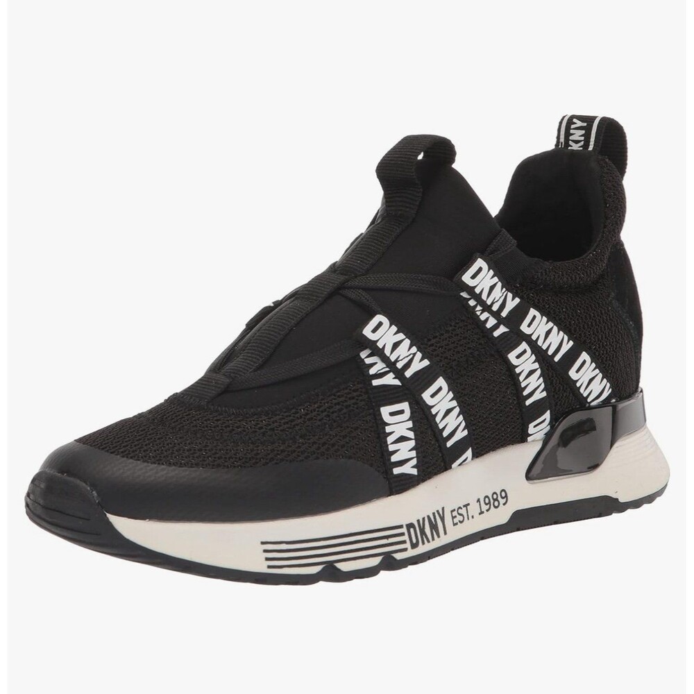 DKNY Women's Essential Lightweight Slip on Fashion Sneaker